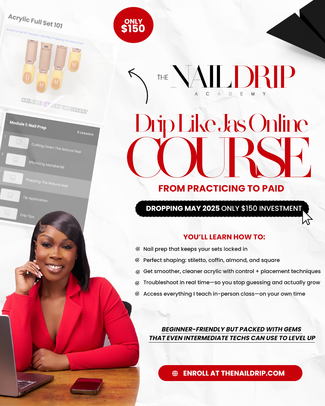 Drip Like Jas Online Beginner Nail Course