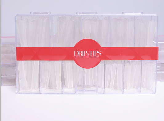 DRIP TIPS: 3X Pre-Shaped Coffin Nail Tips